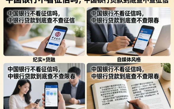 中国银行不看征信吗，中国银行贷款到底查不查征信