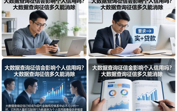 大数据查询征信会影响个人信用吗？大数据查询征信多久能消除