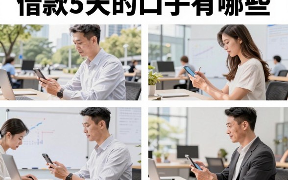 借款5天的口子有哪些，急需小额短期贷款哪里能下款