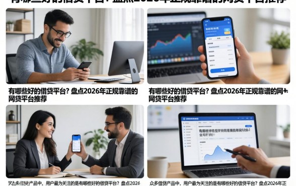 有哪些好的借贷平台？盘点2026年正规靠谱的网贷平台推荐