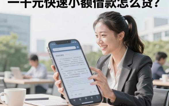 一千元快速小额借款怎么贷？正规平台当天能下款吗？