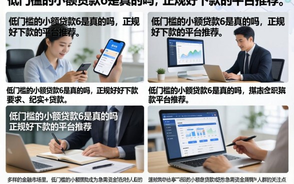 低门槛的小额贷款6是真的吗,正规好下款的平台推荐