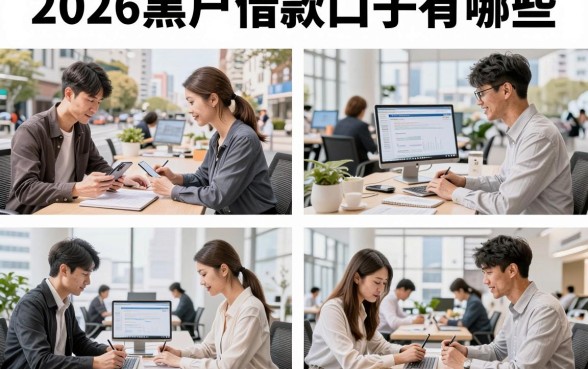 2026黑户借款口子有哪些,2026年黑户能下款的借款平台推荐