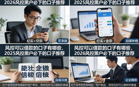 风控可以借款的口子有哪些,2026风控黑户必下的口子推荐