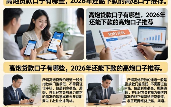 高炮贷款口子有哪些,2026年还能下款的高炮口子推荐