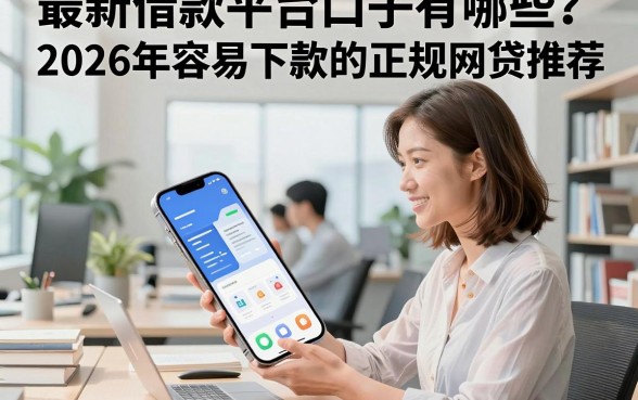 最新借款平台口子有哪些？2026年容易下款的正规网贷推荐
