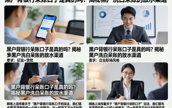 黑户背银行呆账口子是真的吗？揭秘黑户洗白呆账的放水渠道