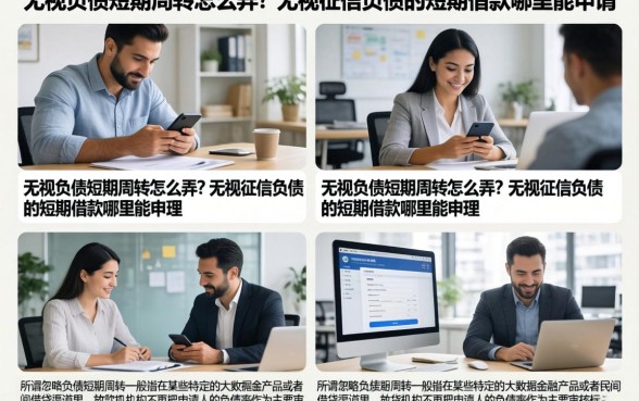 无视负债短期周转怎么弄？无视征信负债的短期借款哪里能申请