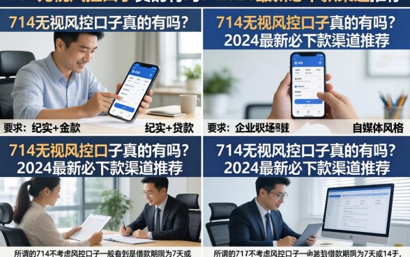 714无视风控口子真的有吗？2026最新必下款渠道推荐