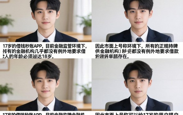 17岁借钱秒到账app有哪些？未成年正规贷款平台推荐