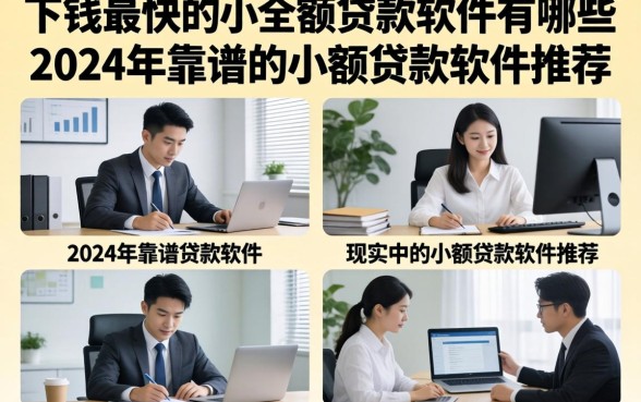 下钱最快的小额贷款软件有哪些，2024年靠谱的小额贷款软件推荐