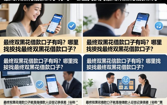 最终双黑花借款口子有吗？哪里能找到最终双黑花借款口子？