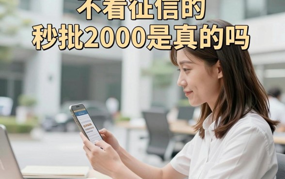 不看征信的秒批2000是真的吗,哪里可以借到钱不看征信