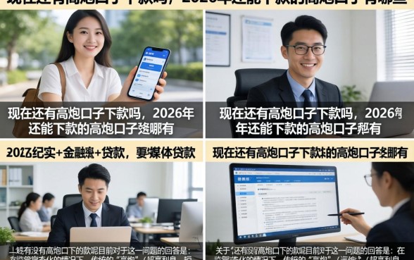 现在还有高炮口子下款吗,2026年还能下款的高炮口子有哪些