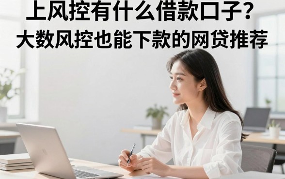 上风控有什么借款口子?大数据风控也能下款的网贷推荐