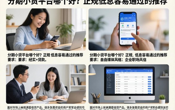 分期小贷平台哪个好?正规低息容易通过的推荐