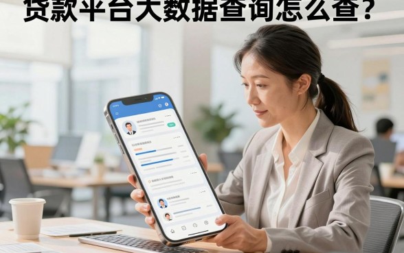 贷款平台大数据查询怎么查?个人网贷大数据信用报告哪里看