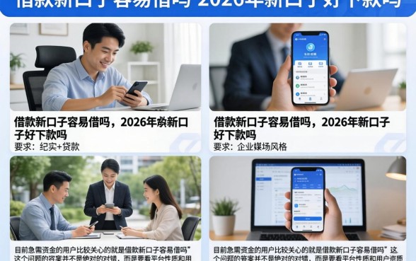 借款新口子容易借吗,2026年新口子好下款吗