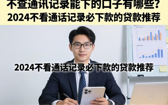 不查通讯记录能下的口子有哪些？2024不看通话记录必下款的贷款推荐