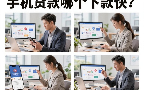 手机贷款哪个下款快?2026年秒批秒到的正规平台推荐