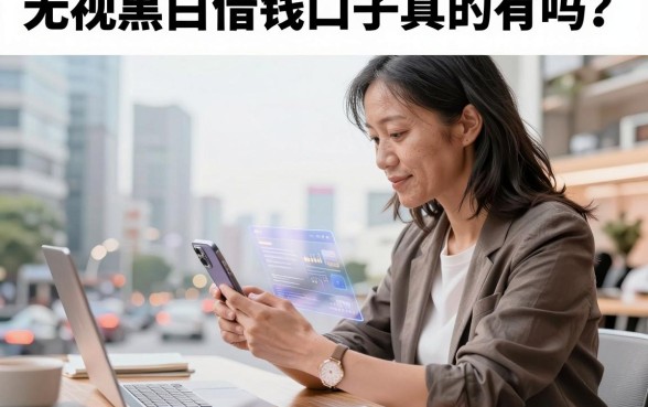 无视黑白借钱口子真的有吗？2026无视黑白能下款的口子推荐