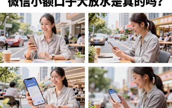 微信小额口子大放水是真的吗?2026最新不看征信秒下款平台推荐