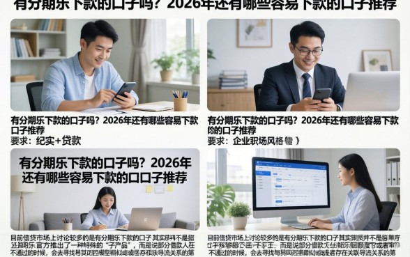 有分期乐下款的口子吗？2026年还有哪些容易下款的口子推荐