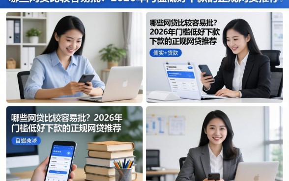 哪些网贷比较容易批？2026年门槛低好下款的正规网贷推荐