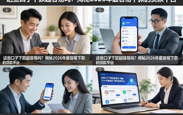 这些口子下款超容易吗？揭秘2026年最容易下款的贷款平台