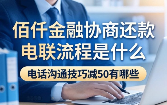 佰仟金融协商还款电联流程是什么,电话沟通技巧有哪些