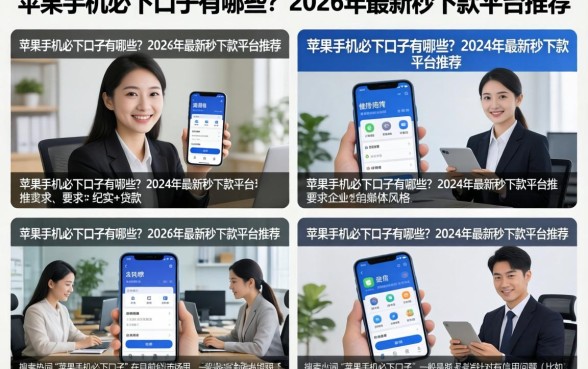 苹果手机必下口子有哪些?2026年最新秒下款平台推荐