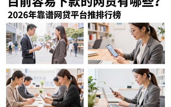 目前容易下款的网贷有哪些？2026年靠谱网贷平台推荐排行榜