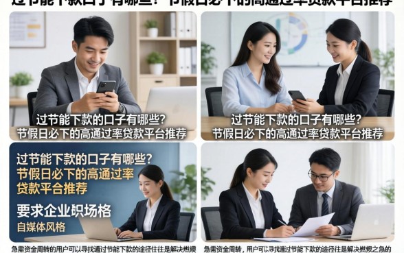 过节能下款的口子有哪些？节假日必下的高通过率贷款平台推荐