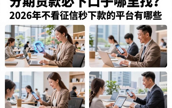 分期贷款必下口子哪里找？2026年不看征信秒下款的平台有哪些