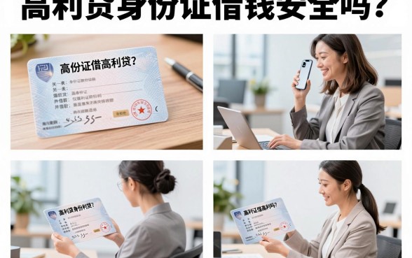 高利贷身份证借钱安全吗？身份证借高利贷有哪些风险隐患