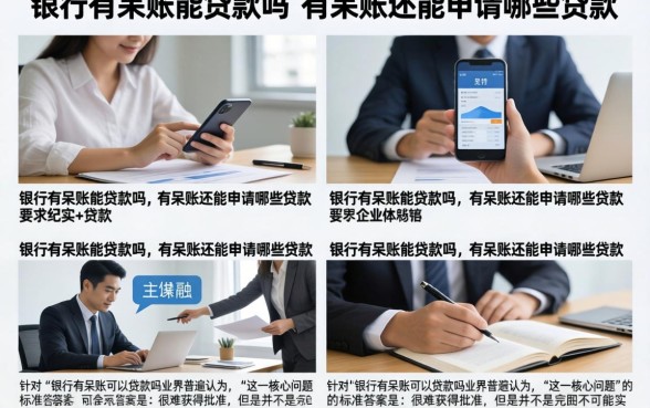银行有呆账能贷款吗，有呆账还能申请哪些贷款