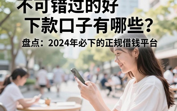 不可错过的好下款口子有哪些？盘点2024年必下的正规借钱平台