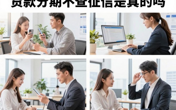 贷款分期不查征信是真的吗，哪里可以办理不看征信的分期贷款
