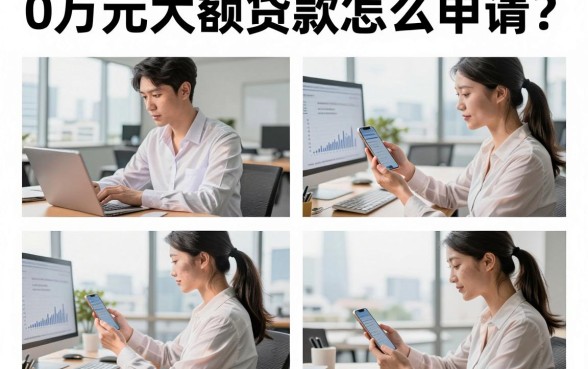 0万元大额贷款怎么申请？正规渠道需要什么条件
