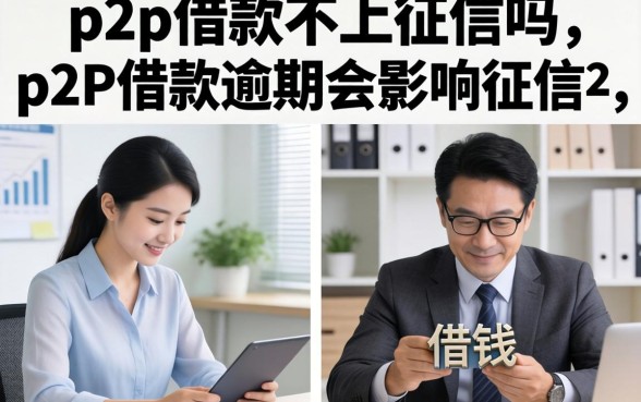 p2p借款不上征信吗,p2p借款逾期会影响征信吗