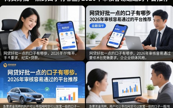 网贷好批一点的口子有哪些,2026年审核容易通过的平台推荐