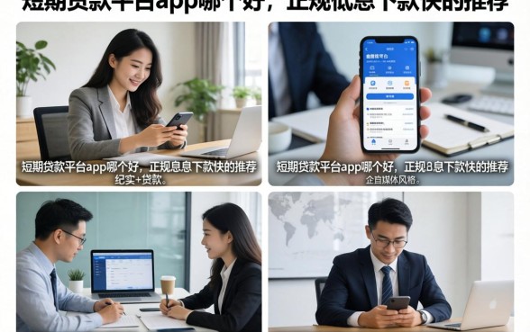 短期贷款平台app哪个好，正规低息下款快的推荐