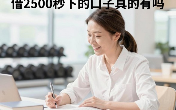 借2500秒下的口子真的有吗，哪里能找到靠谱的秒下款平台