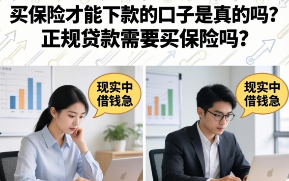 买保险才能下款的口子是真的吗？正规贷款需要买保险吗