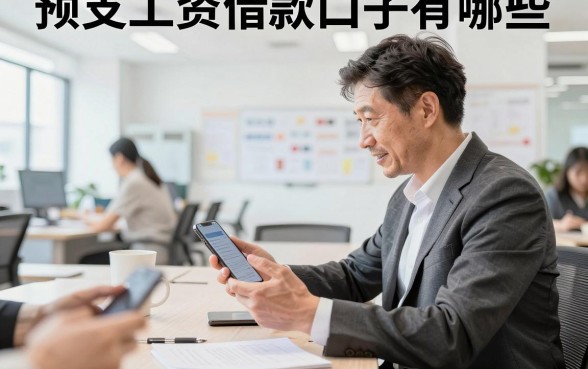 预支工资借款口子有哪些，哪个平台容易下款？
