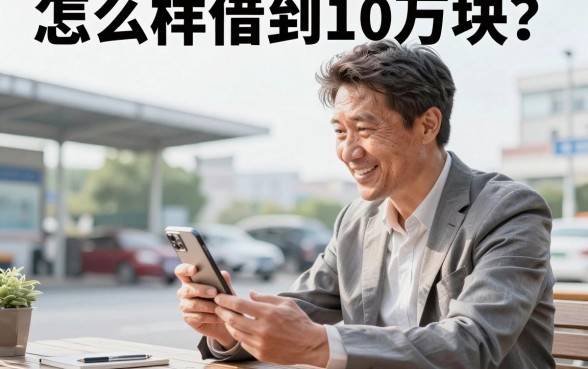 怎么样借到10万块?哪里可以快速贷到10万块钱