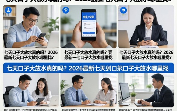 七天口子大放水真的吗?2026最新七天口子大放水哪里找?
