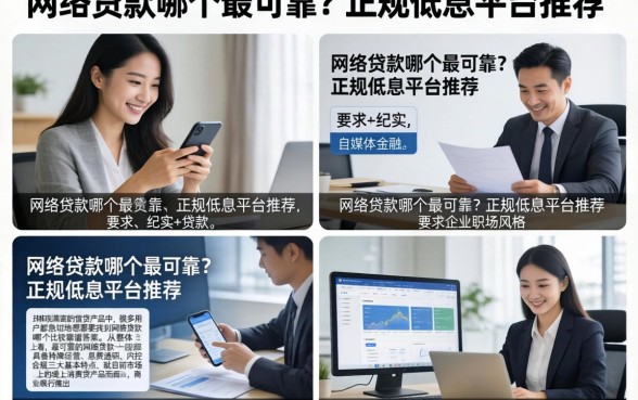 网络贷款哪个最可靠?正规低息平台推荐