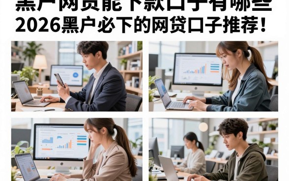 黑户网贷能下款口子有哪些,2026黑户必下的网贷口子推荐