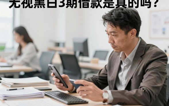 无视黑白3期借款是真的吗？无视黑白3期借款口子有哪些